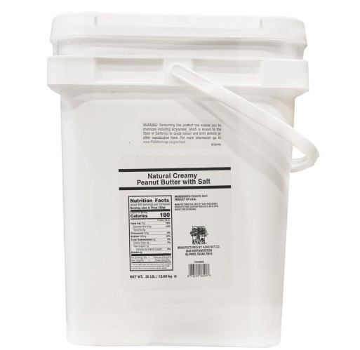 Peanut Butter - Natural Creamy 30 lb