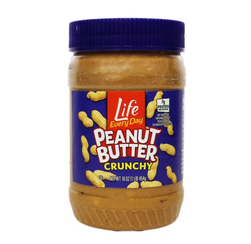 Peanut Butter - Crunchy LED 16 oz