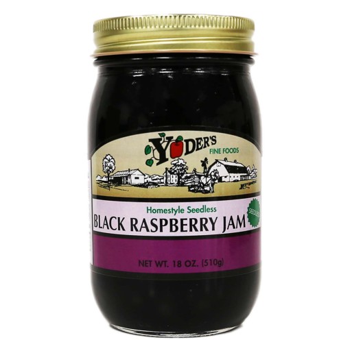 Jam - Seedless Black Raspberry YFF Pints