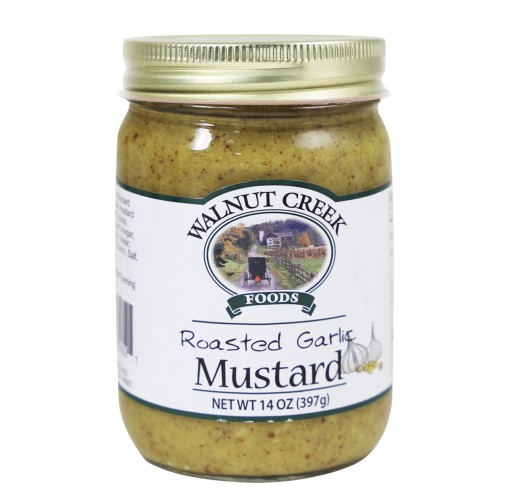 Mustard - Roasted Garlic WC 14 oz