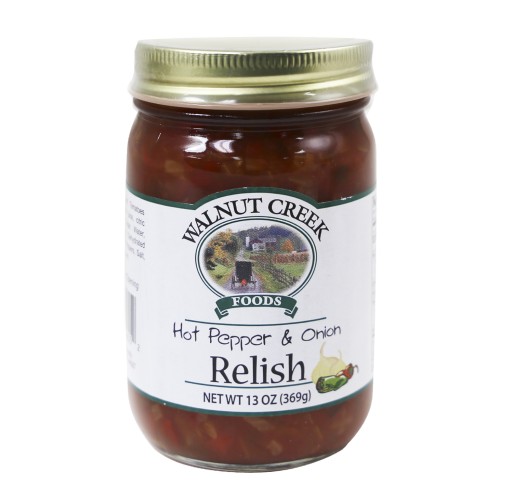 Relish - Hot Pepper and Onion WC 13 oz