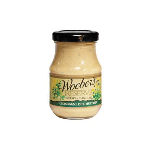 Mustard - Champagne Dill Woeber's 4.25 oz
