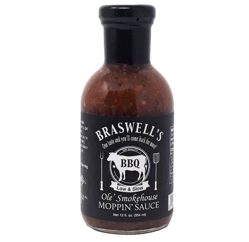 BBQ Sauce - Ole' Smokehouse Moppin' Braswell's 12 oz