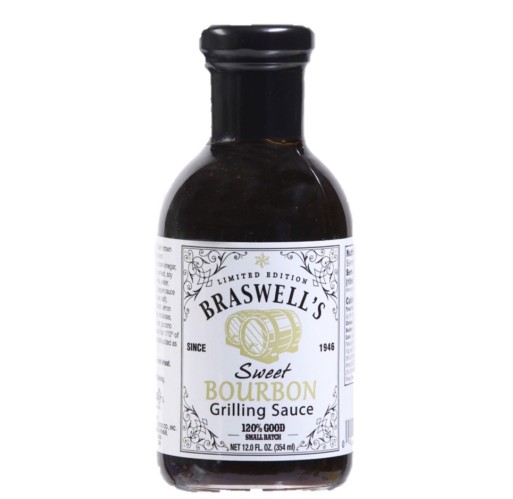 BBQ Sauce - Sweet Bourbon Grilling Braswell's 13.5 oz