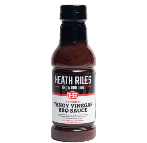 BBQ Sauce - Tangy Vinegar Heath Riles 16 oz