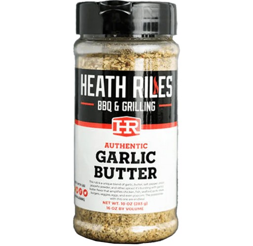 Seasoning - Garlic Butter Rub Heath Riles 10 oz