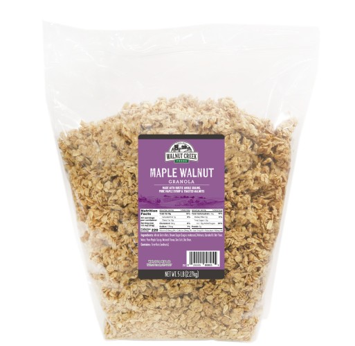 Cereal - Maple Walnut Granola WC 5 lb