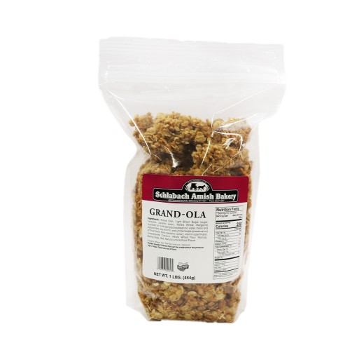 Cereal - Grand-ola Granola Schlabach's 1 lb