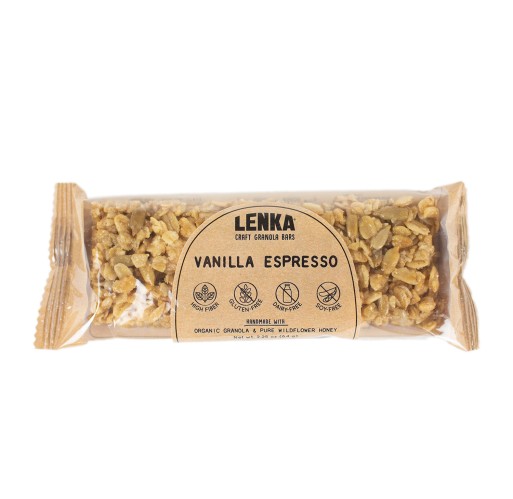 Granola Bar - Vanilla Espresso Gluten Free Lenka