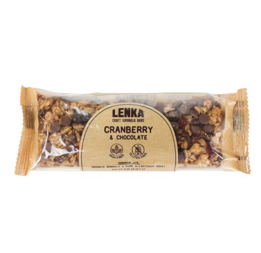 Granola Bar - Cranberry & Chocolate Gluten Free Lenka