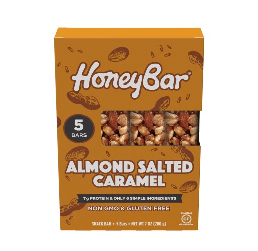 Honey Bar - Almond Salted Caramel Gluten Free