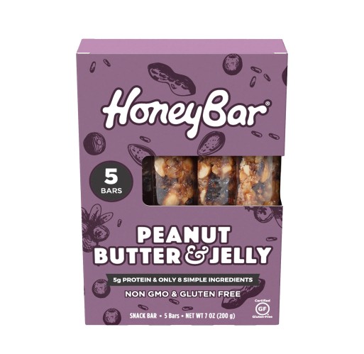 Honey Bar - Peanut Butter & Jelly Gluten Free