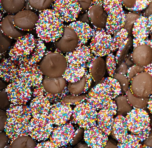 Milk Chocolate - Nonpareils Rainbow Reppert's