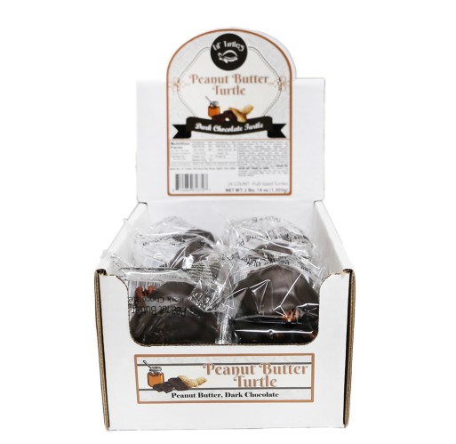 Turtle - Dark Chocolate Peanut Butter Lil' Turtles