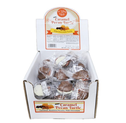 Turtle - Mini Caramel Pecan Lil' Turtles