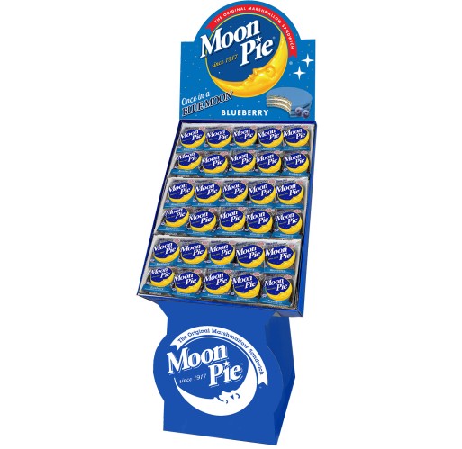 Shipper - Blueberry MoonPie Display