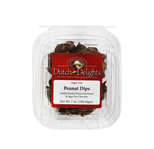 Tub - SF Chocolate Peanut Dip Dutch Delights
