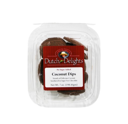 Tub - SF Chocolate Coconut Dip Dutch Delights