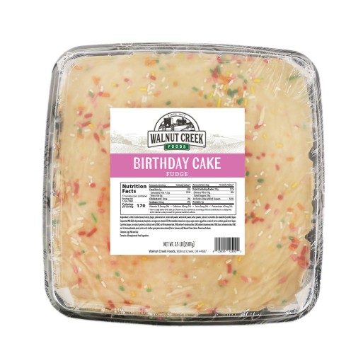 Fudge - Slab Birthday Cake WC 2 pk