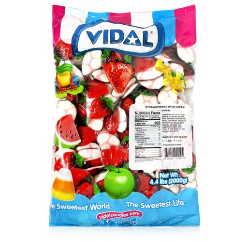 Gummy - Strawberries w/ Cream Vidal