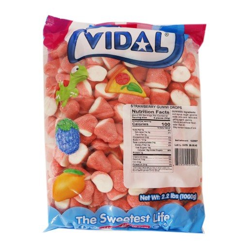 Gummy - Strawberry Drops Vidal