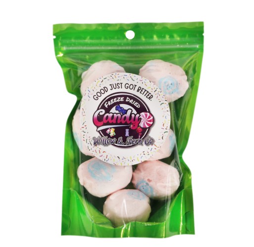 Candy - Freeze Dried Cotton Candy Taffy Bites Willow &Fern