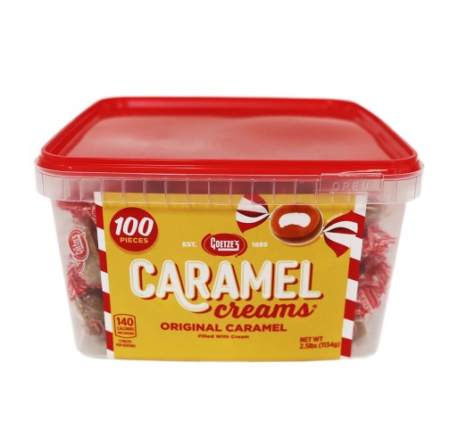 Caramel Creams - 100 ct Tub (2.5 lb)