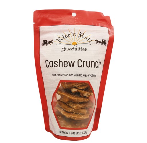 Crunch - Cashew 8 oz (Rise 'n Roll)