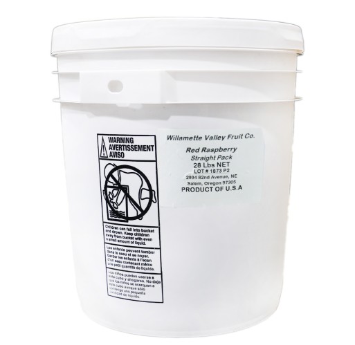 FZ Fruit - Red Raspberries Straight Pack WV 28 lb