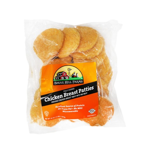 FZ Chicken - Patties Sugar Hill 4 lb