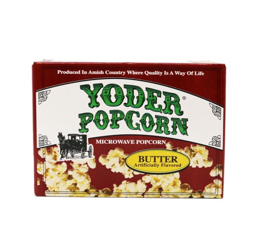 Popcorn - Microwave Butter Yoder