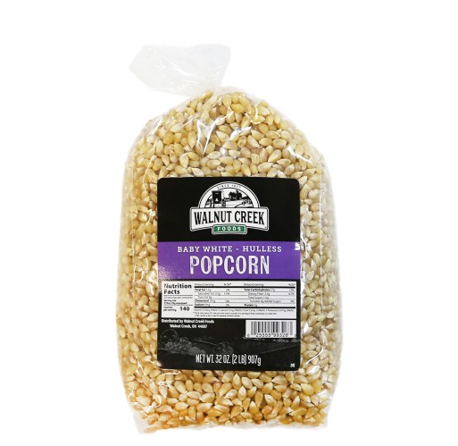 Popcorn - White Baby Hulless WC 2 lb