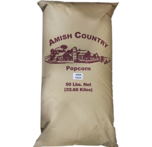 Popcorn - Baby White Hulless 50 lb
