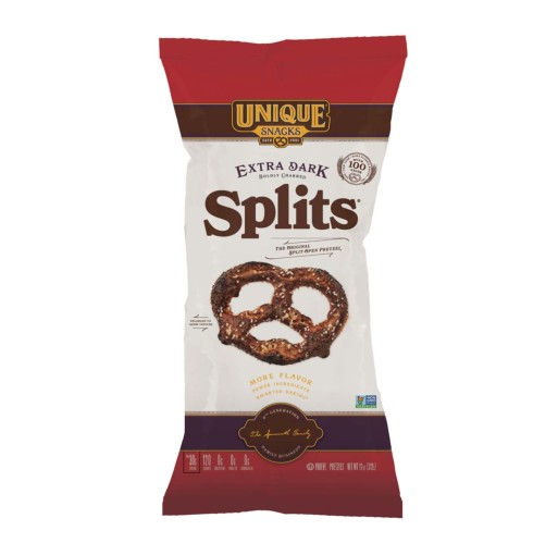Pretzels - Extra Dark Splits Unique 11 oz