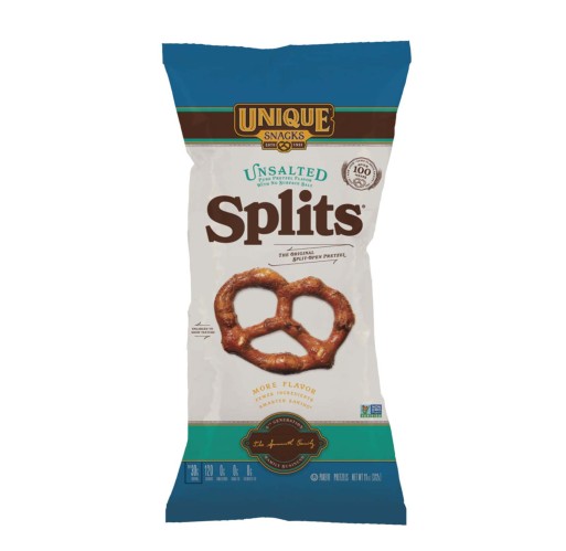 Pretzels - Unsalted Splits Unique 11 oz
