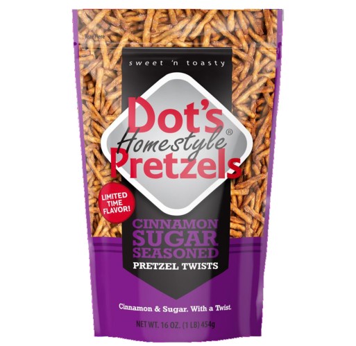 Pretzels - Dot's Cinnamon Sugar 16 oz