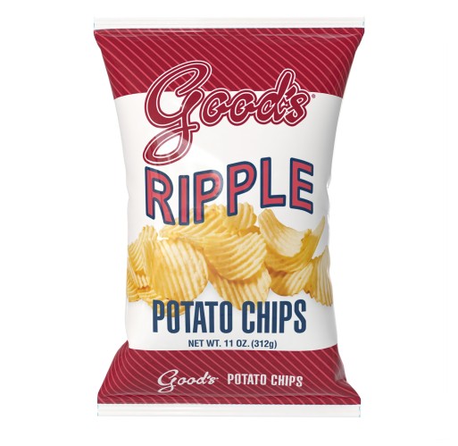Potato Chips - Good's Ripple Red Bag 11 oz