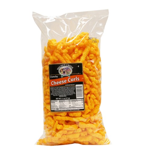 Cheese Curls - CRUNCHY WC