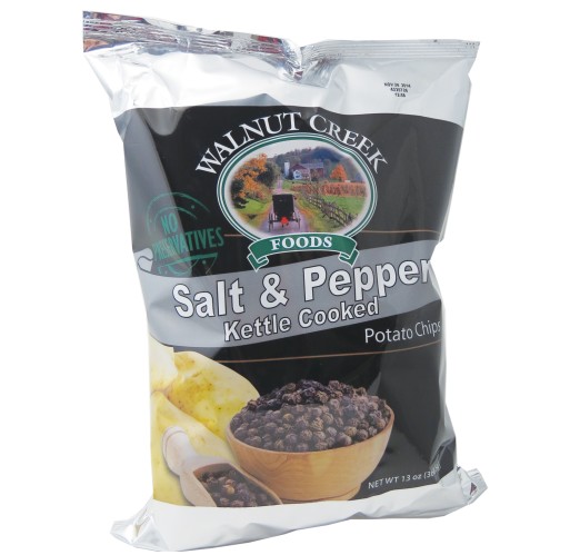 Potato Chips - Kettle Salt & Pepper WC
