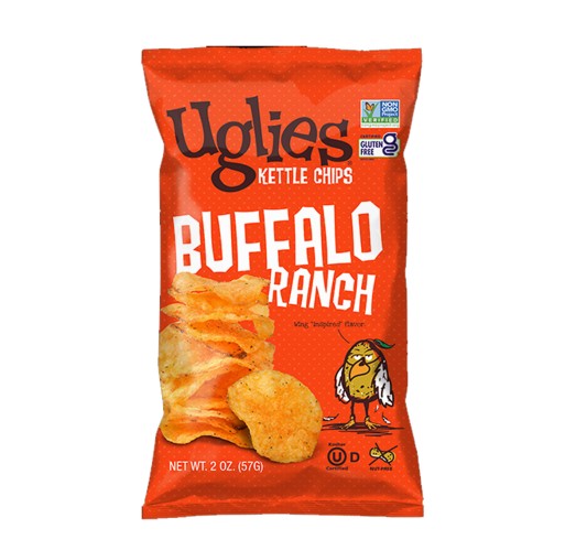 Potato Chips - Uglies Kettle-Cooked Buffalo Ranch 2 oz