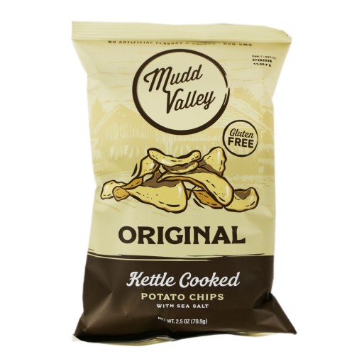 Potato Chips - Kettle Cooked Original Mudd Valley 2.5 oz