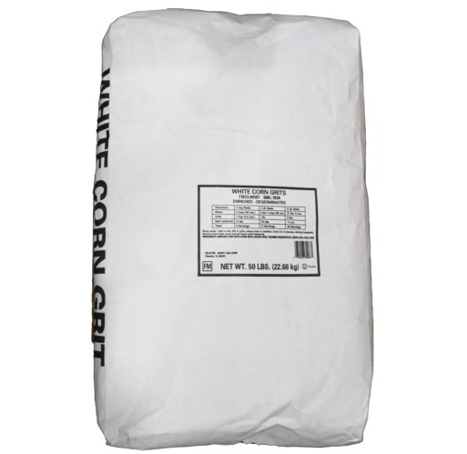 White Corn Grits 50 lb
