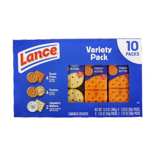 Cracker - Variety Pack Sandwich Lance