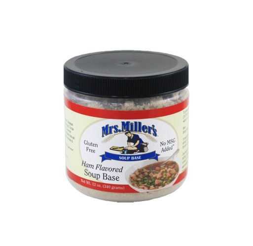 Soup Base - Ham Mrs. Miller's 12 oz