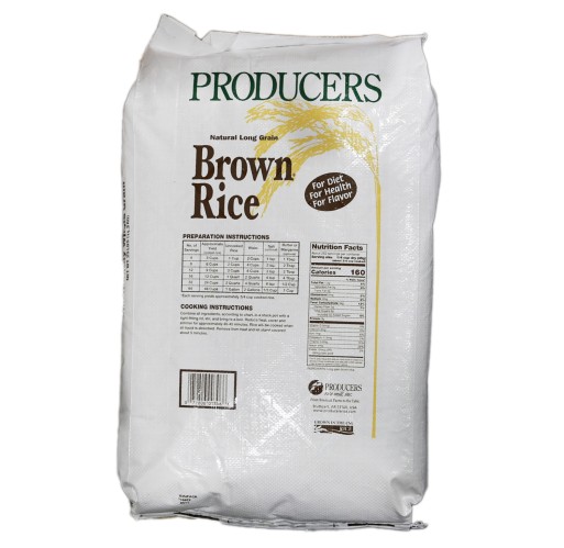 Rice - Long Grain Brown (Producers) 25 lb