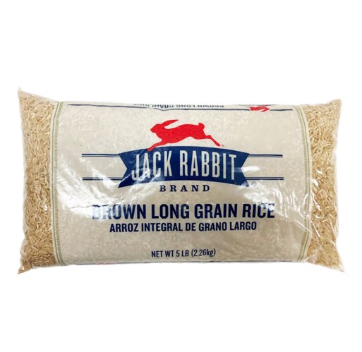 Rice - Long Grain Brown Jack Rabbit 5 lb