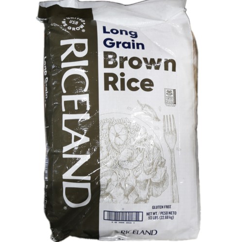 Rice - Long Grain Brown (Riceland) 50 lb