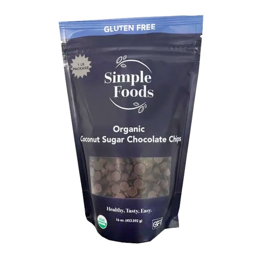 Chocolate Chips - Organic Gluten Free Simple Foods