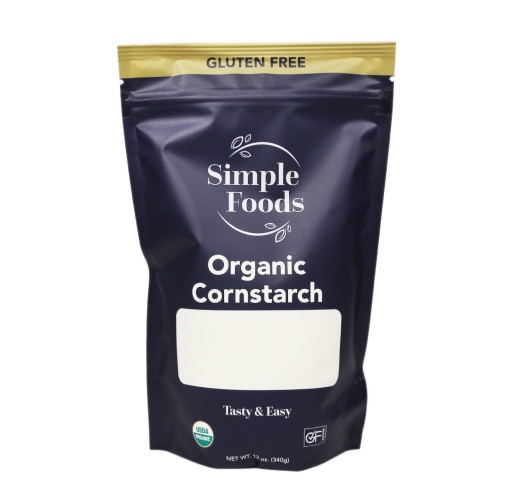 Starch - Organic Cornstarch Gluten Free Simple Foods