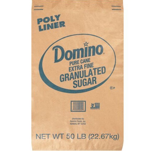 Sugar - White Cane Domino 50 lb